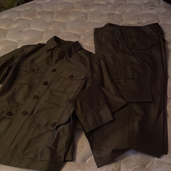Ralph Lauren pants and jacket set, silk/sole - Picture 9 of 9
